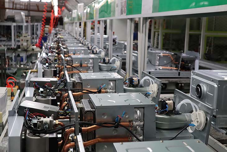 壁掛爐生產(chǎn)線